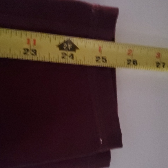 Liaison The Label Sydney Adams 25" Adapt Pant Flex Fabric Size Large Rosewood - Picture 8 of 10